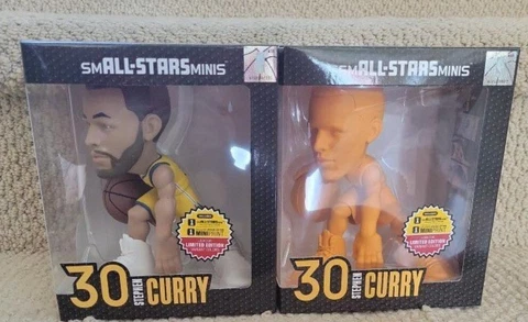 2 STEPH CURRY 6" TOYS smALL-STARS minis WARRIORS STATEMENT EDITION Cover