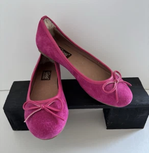 Ugg Tasman Women's Pink Australian Sheepskin Ballet Flat Shoes - Size 5 *New* - Picture 1 of 10