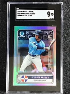 2020 Bowman Chrome Spanning the Globe WANDER FRANCO #STG-WF SGC MINT 9 - Picture 1 of 4