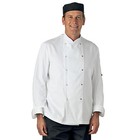 WHITE LONG & SHORT SLEEVE CHEF JACKET (UNISEX)