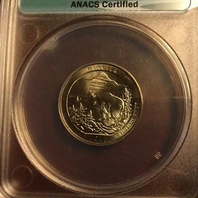 2011-D 25C Glacier NP America the Beautiful Quarter - Image 1 of 3