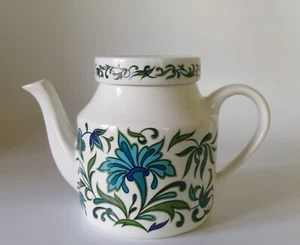 MIDWINTER SPANISH GARDEN SMALL TEAPOT 105mm HIGH GOOD CONDITION - Imagen 1 de 2
