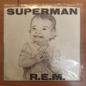 1986 R.E.M. REM SUPERMAN White Tornado IRS US 2-tk 7" vinyl Single - Picture 1 of 4