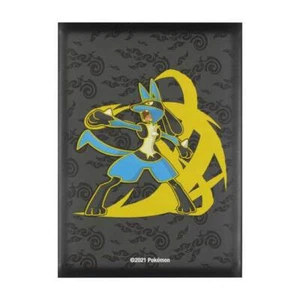 Pokémon Center TCG Card Sleeves - Lucario Focused Fighter (1 Sleeve) Nintendo - Picture 1 of 2