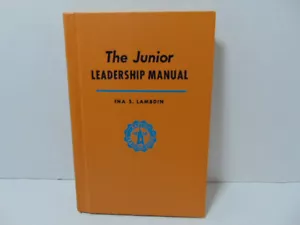 The Junior Leadership Manual by Ina S. Lambdin (1960 - Convention Press) HC - Picture 1 of 11