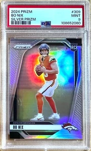 Panini Prizm 2024 - Rookies Bo Nix #309 Silver Prizm (RC) - Imagen 1 de 2