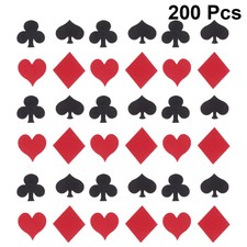  Poker Theme Confetti Ornaments Creative Table Paillette Decoration Party Paper