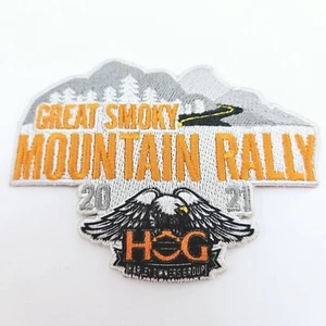 Harley Owners Group Great Smoky Mountain Rally Patch 2021 Hog - Picture 1 of 7