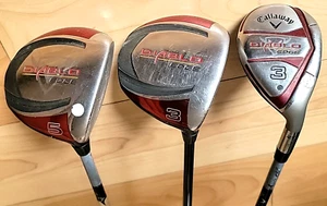 Callaway Diablo Edge 4 & 3 Hybrid 21° Graphite A-Flex MID Torque Low Kick 550 RH - Picture 1 of 15