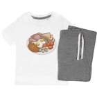 'Full English Breakfast' Kids Nightwear / Pyjama Set (KP038132)