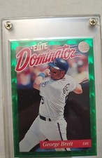 1993 Donruss Elite Dominator #15 George Brett #/5000 