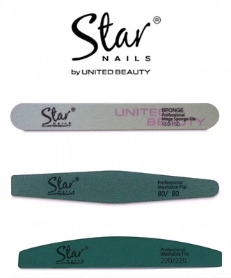 Quality Star Nails New Washable Assorted Files - Image 1 of 4