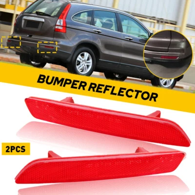 For 2010-2011 Honda CR-V CRV Rear Bumper Reflector Fog Lamp Case Left&Right Side Foto 1 de 4