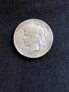 1926-S SILBER PEACE DOLLAR IN AUSWAHL BU ERHALTUNG !!  NIEDRIGE AUFLAGE! - Bild 1 von 6