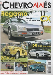CHEVRONNES 6 CITROEN 2CV 007 BOB NEYRET CX GTI REGAMO HYDROPNEUMATISCH DURCHEINANDER - Bild 1 von 2