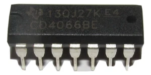 5pcs CD4066B CD4066BE CD4066 CMOS Quad Bilateral Switch DIP14 US Seller - Picture 1 of 3