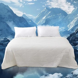 ZonLi Double Sided Cool Warm COOLING BLANKET Night Sweats 200 x 220 NEW - Picture 1 of 7