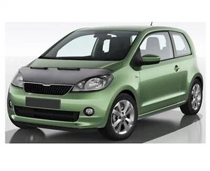 Sujetador coche adecuado para Skoda Citigo año 2011-2017 protección contra impactos de piedras capó tuning - Imagen 1 de 2