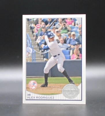 2009 Topps Yankee Stadium Opening Day ALEX RODRIGUEZ Card #11 New York Yankees - Image 1 of 2