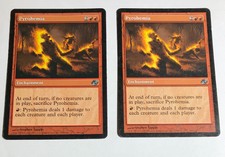 2x Pyrohemia Planar Chaos Red Enchantment Magic The Gathering MTG Hard_8s_Magic