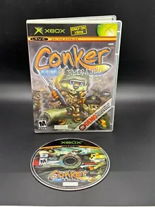 Conker: Live & Reloaded DEMO DISC Xbox W CASE TESTED FREE SHIPPING - Picture 1 of 6
