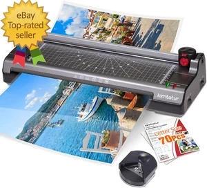7-In-1 Thermal Laminator Machine 11X17 with 70 Laminating Sheets for Office Home - Picture 1 of 12