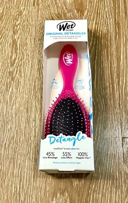 Wet Brush Original Detangler Hair Brush Hot Pink Brand New - Image 1 of 3