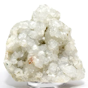 430g White Apophyllite Cluster Natural Druzy Crystal Zeolite Mineral Stone India - Picture 1 of 4