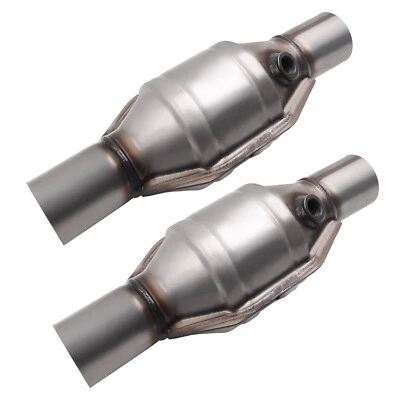 2 X 2.25" Inlet/outlet Universal Catalytic Converter 13" Overlength 53005 - Image 1 of 4