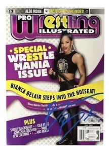 Bianca Belair PWI Magazine - JSA Autographed Pro Wrestling Illustrated - Picture 1 of 1