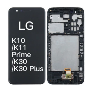 LG K10 (2018)/K30 30Plus pantalla LCD y pantalla táctil/marco W conjunto de repuesto - Imagen 1 de 6