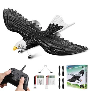 HAWK'S WORK RC Eagle 2 CH RC Plane Ready to Fly 2.4GHz Remote Control - Picture 1 of 8