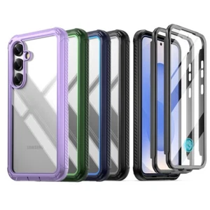 Poetic For Samsung Galaxy S25 5G Case Built-in Screen Shockproof Full Body Cover - Picture 1 of 31