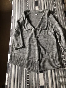 Poetry Linen Alpaca Mix Summer Cardigan. Size 16 - Picture 1 of 5