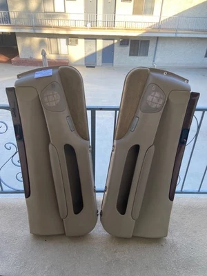 95-98 LEXUS SC300 SC400 PANELES DE PUERTA INTERIOR MOLDURA CUBIERTA PANEL MARFIL OEM Foto 1 de 4