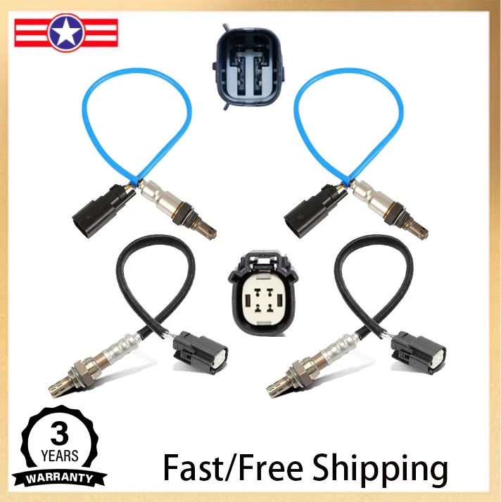 Sensor de oxígeno aguas arriba + aguas abajo 4 piezas para Ford Flex Taurus Lincoln MKT 2013-15 Foto 1 de 4