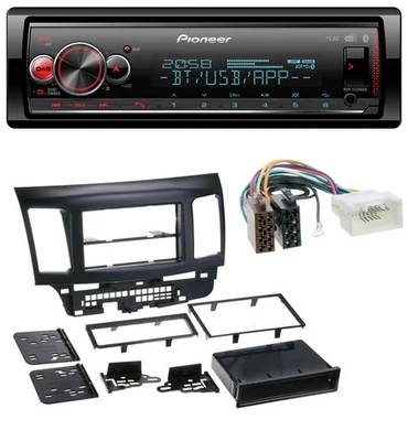 Pioneer Bluetooth USB MP3 DAB Autoradio für Mitsubishi Evo Lancer (ab 2008) - Bild 1 von 4