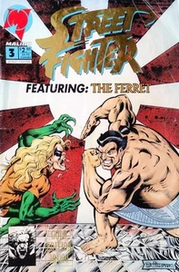 Street Fighter #3 Malibu 1993 edición dorada con: El hurón - Imagen 1 de 10