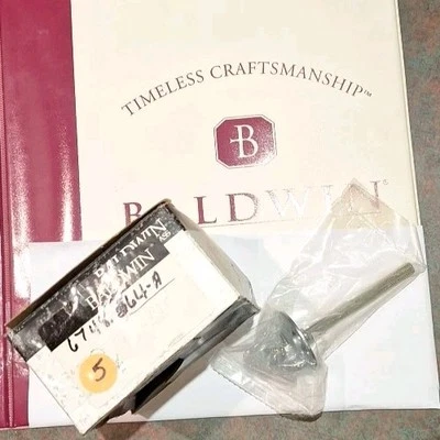 Eixo de armário Baldwin 6748 em 264-Cromo escovado 6748-264-A novo - Imagem 1 de 4