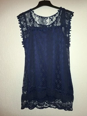 Schönes Kleid in dunkelblau👗 Größe S von L.B.C - Bild 1 von 4