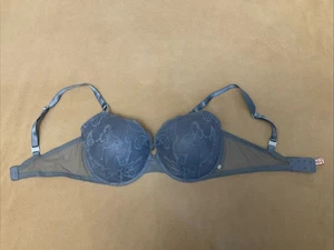 Sujetador Victoria’s Secret 38DD azul forrado Demi con aros - Imagen 1 de 6