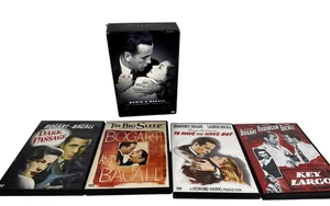 Bogie & Bacall Signature Collection DVD 4-Disc Box Key Largo, Big Sleep 2 more - Picture 1 of 4
