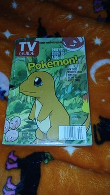 Pokemon ! TV GUIDE MAGAZINE OCTOBER 30 - NOVEMBER 5 1999 Charmander Cover  - Image 1 of 3