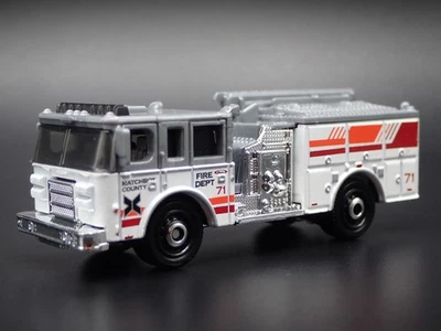 PIERCE ARROW XT FIRE ENGINE TRUCK 1:64 MB SCALE COLLECTIBLE DIECAST MODEL CAR - Image 1 of 4