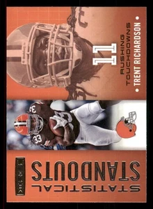 2013 Rookies and Stars Statistical Standouts #15 Trent Richardson - Picture 1 of 2