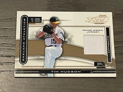 Camiseta deportiva 2003 Playoff Piece of the Game Tim Hudson #POG93 Athletics/150 Foto 1 de 4