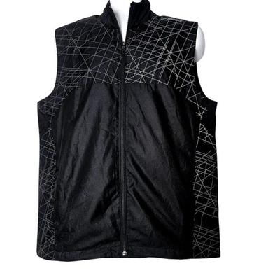 Brooks Running Vest Men's L Black Reflective Windbreaker Athleisure Gorpcore - Image 1 of 4