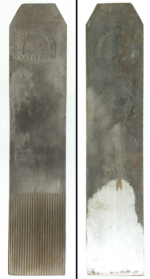 Orig. 1 1/2" "Toothing" Cutting Iron- J. Herring & Sons, Sheffield- mjdtoolparts - Image 1 of 1