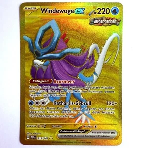 TEF DE - 215/162 Windewoge ex Gewalten der Zeit Pokémon Karte Deutsch NM - Picture 1 of 1