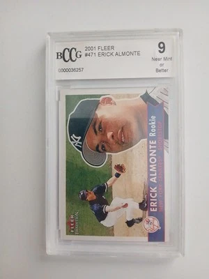 2001 Fleer Tradition Erick Almonte #471 Rookie RC - Image 1 of 2